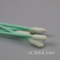 Stijve PP Stick Open-Cell Cleanroom Foam Tip Swab